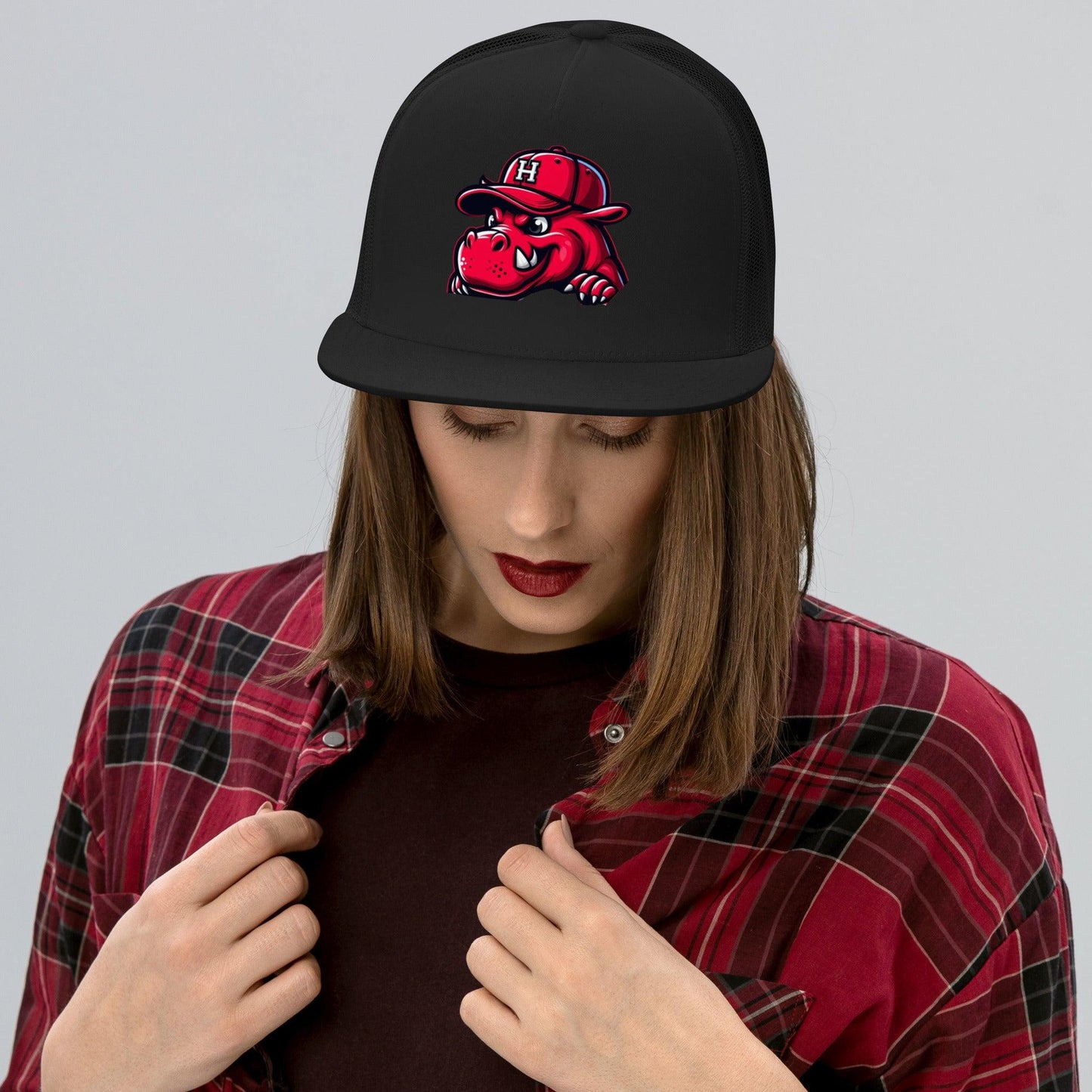 Hippo - Graphic Trucker Cap - Hippo