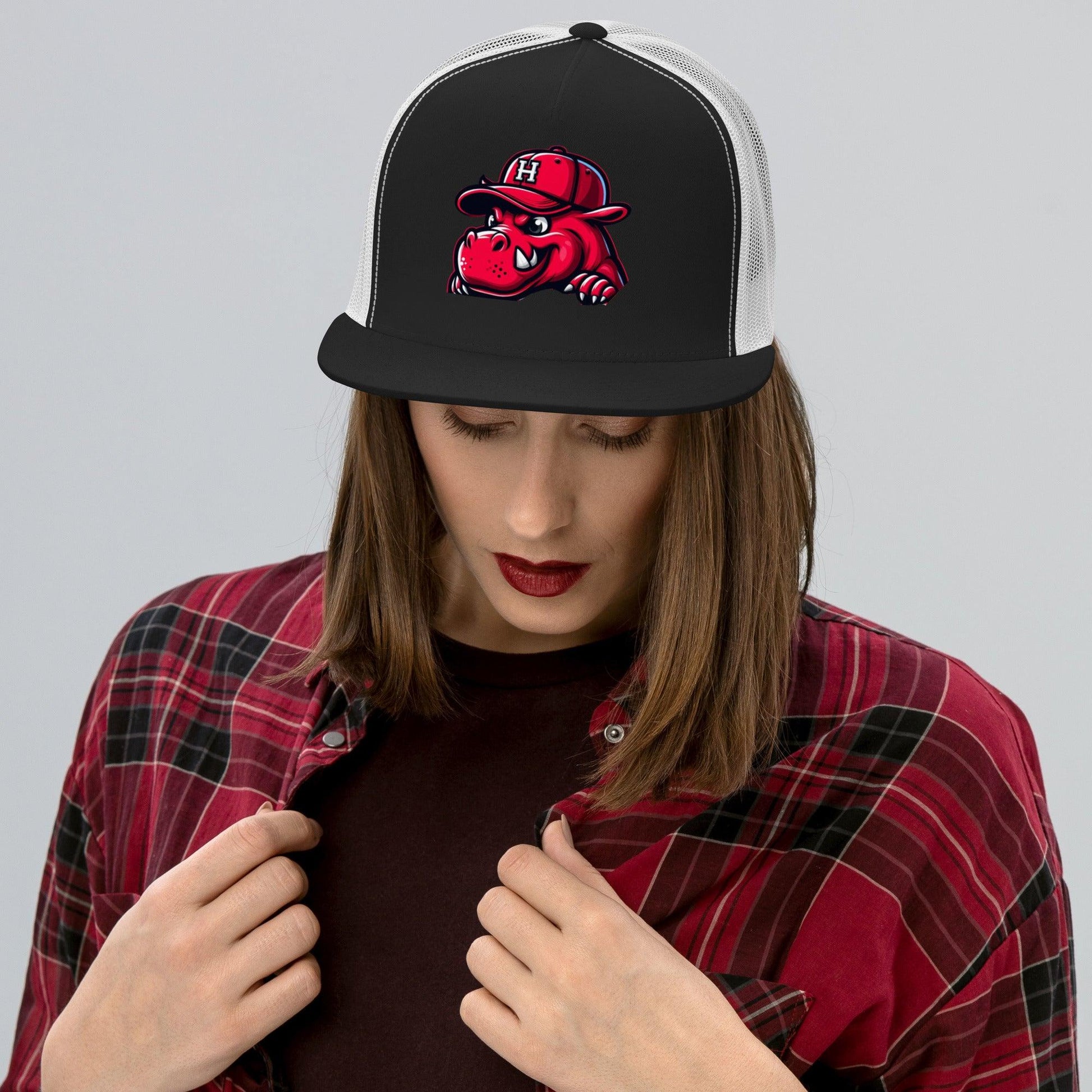 Hippo - Graphic Trucker Cap - Hippo