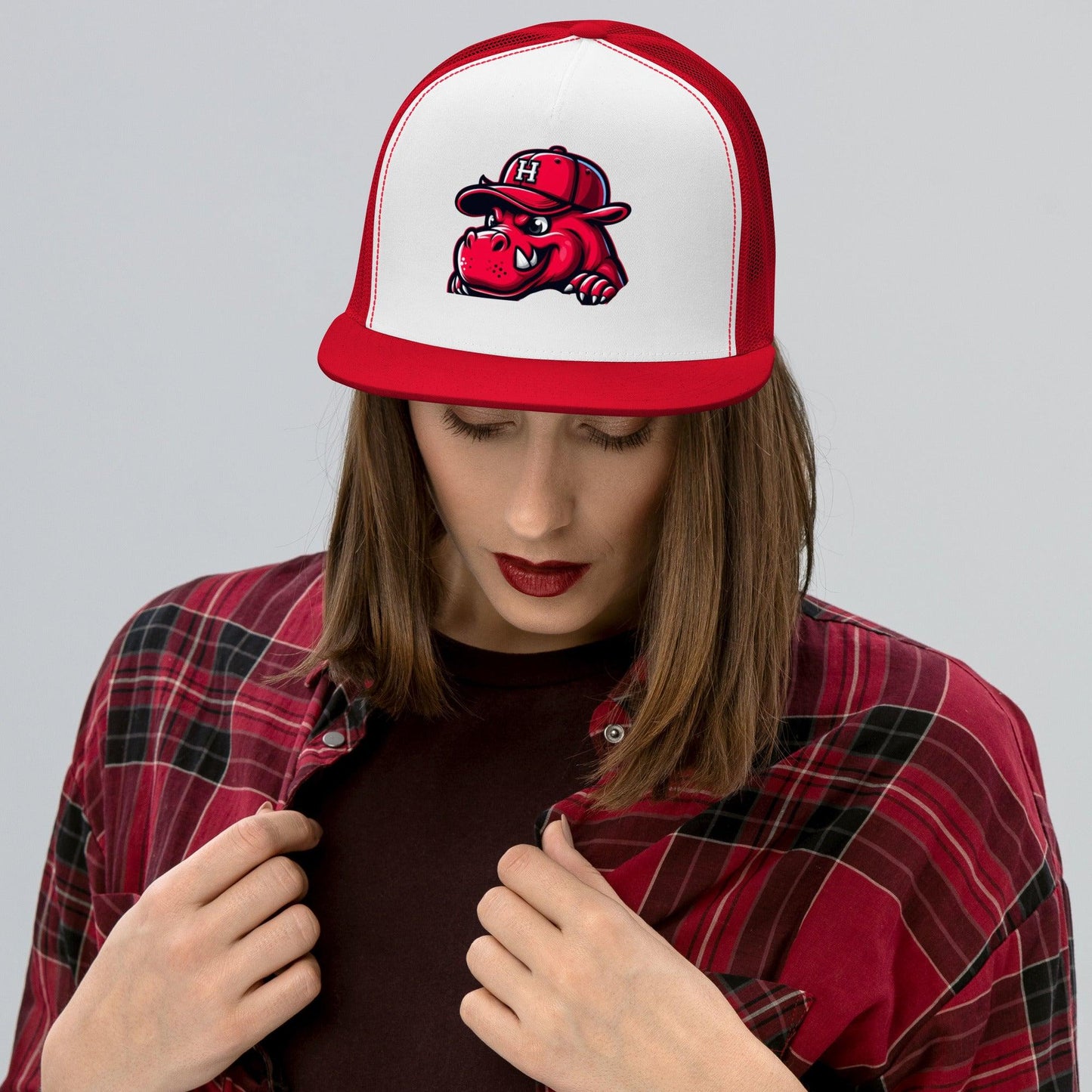 Hippo - Graphic Trucker Cap - Hippo