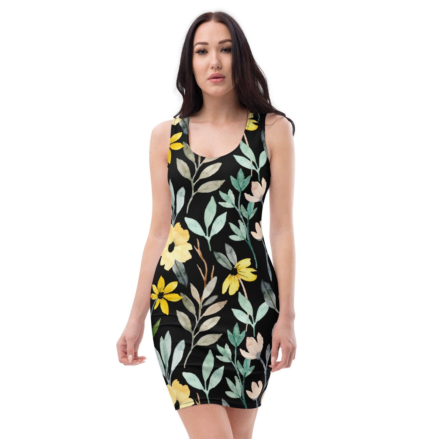 Hippo - All over print Bodycon dress - Hippo