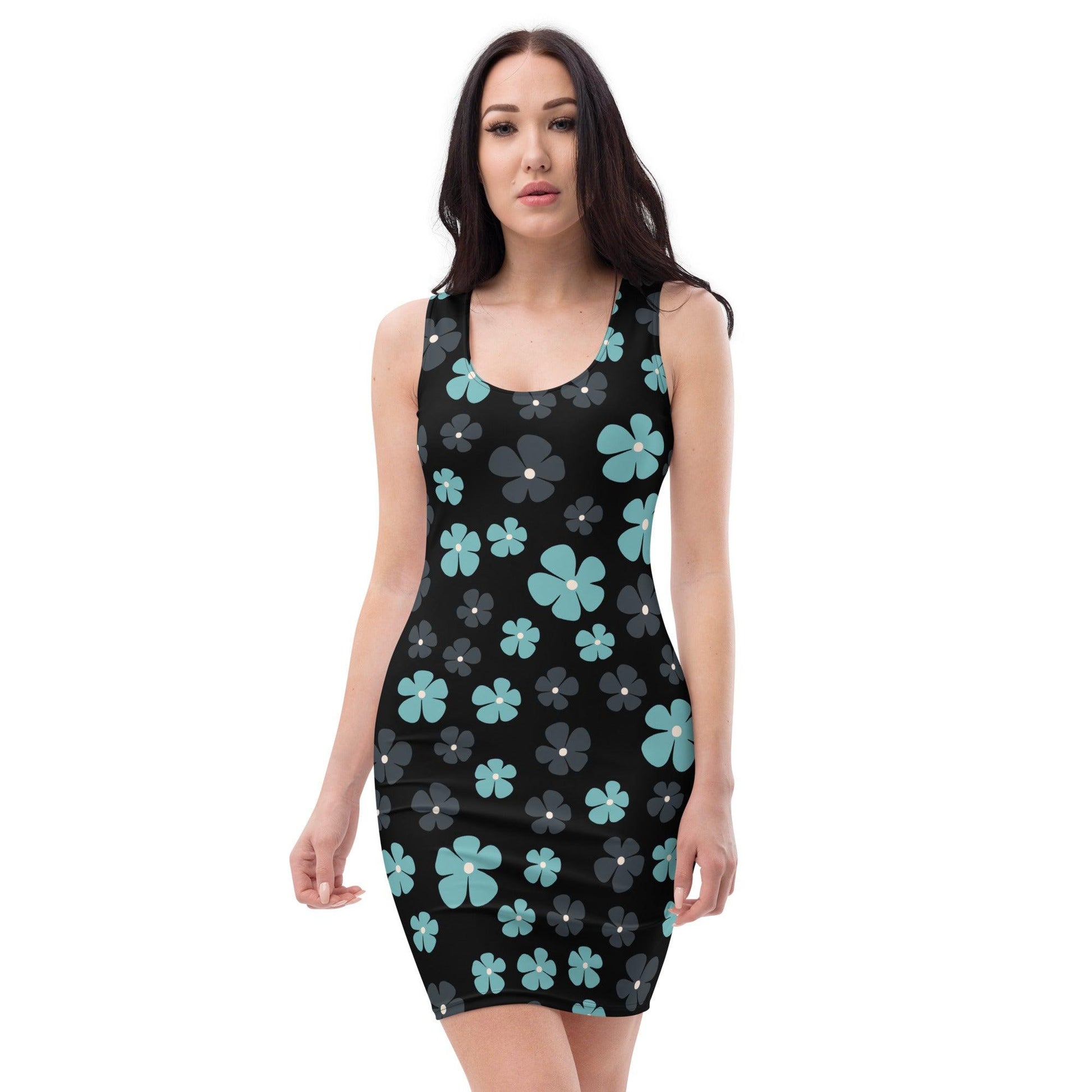 Hippo - All over print Bodycon dress - Hippo