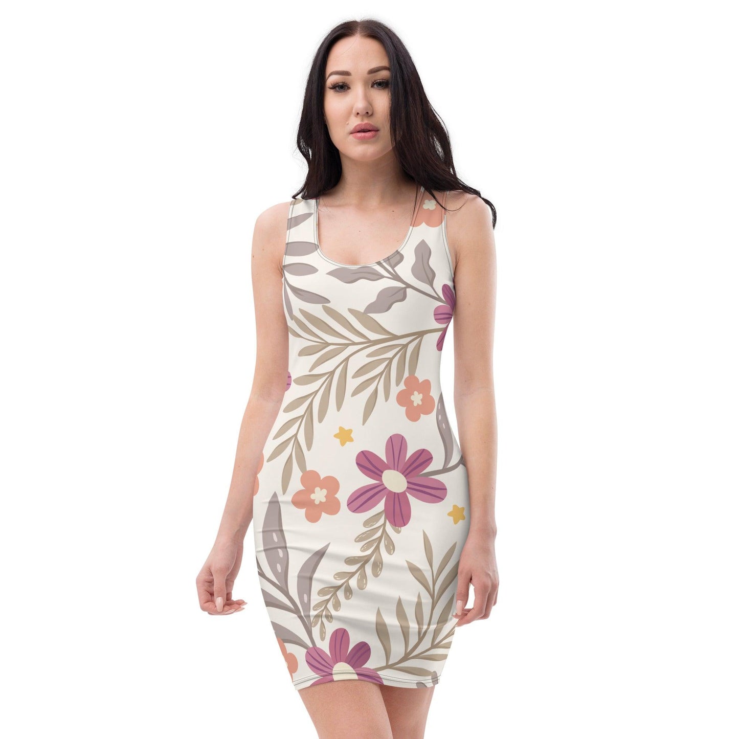 Hippo - All over print Bodycon dress - Hippo