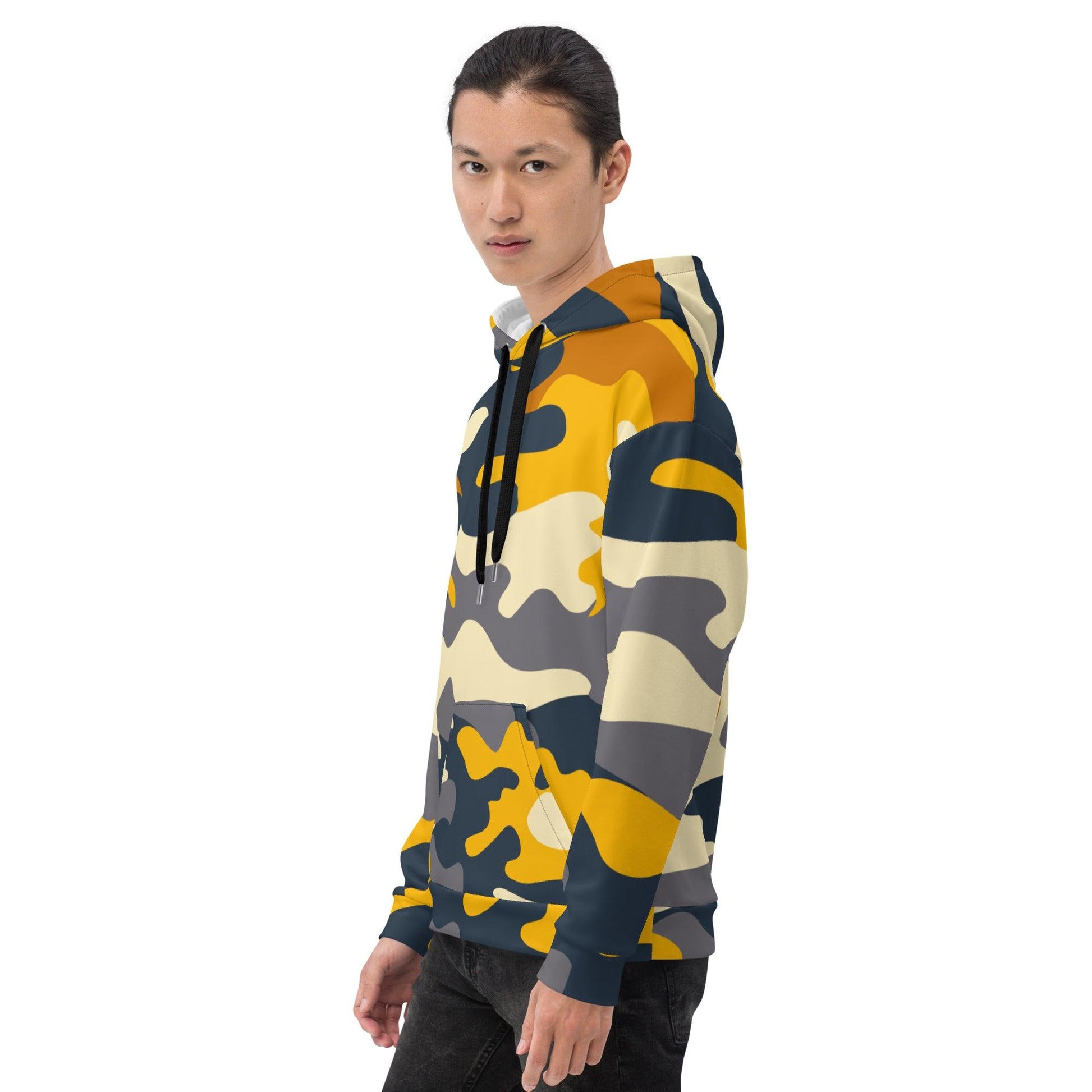 Hippo - Men's Printed Hoodie - Hippo