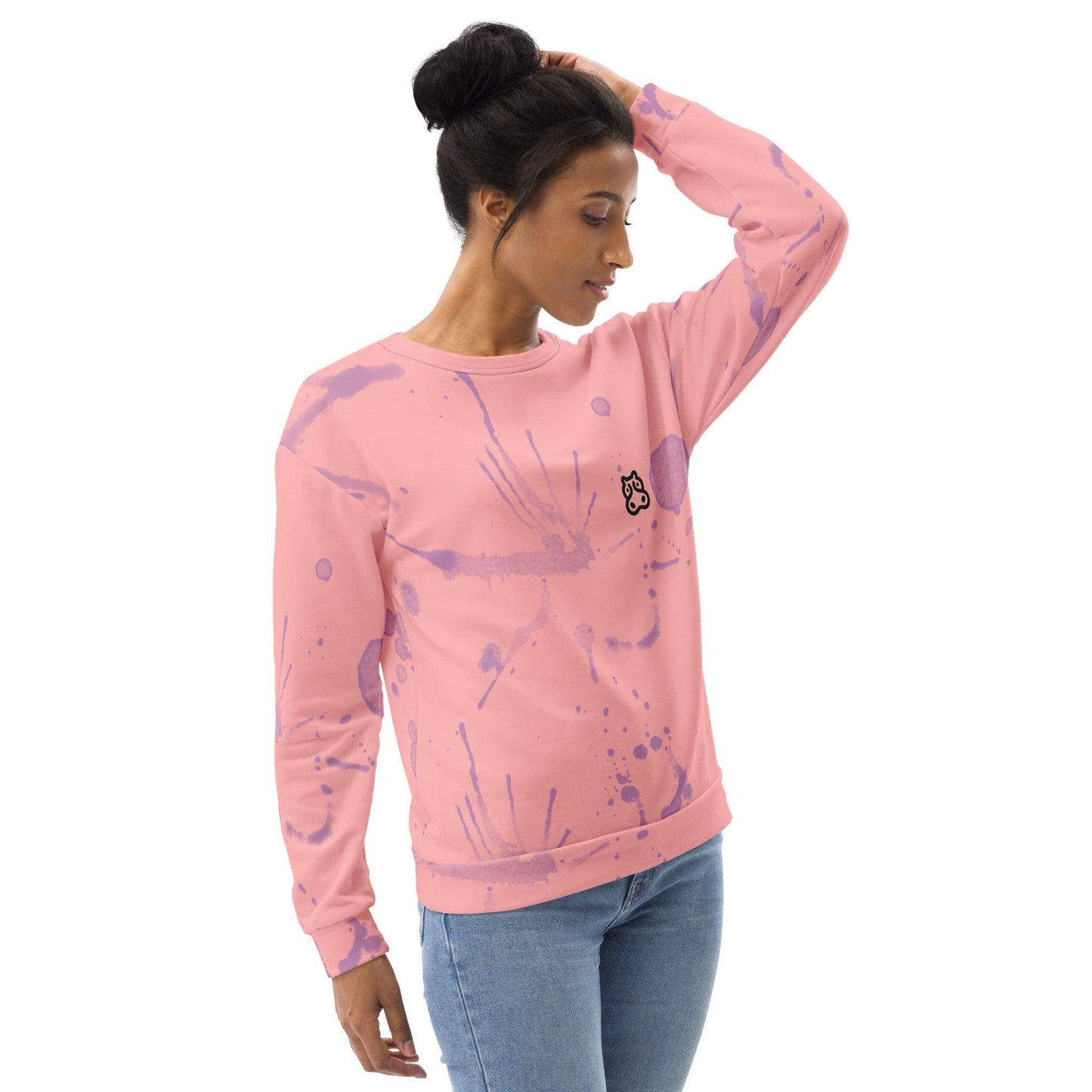 Hippo - Women's Printed Sweatshirt - Hippo