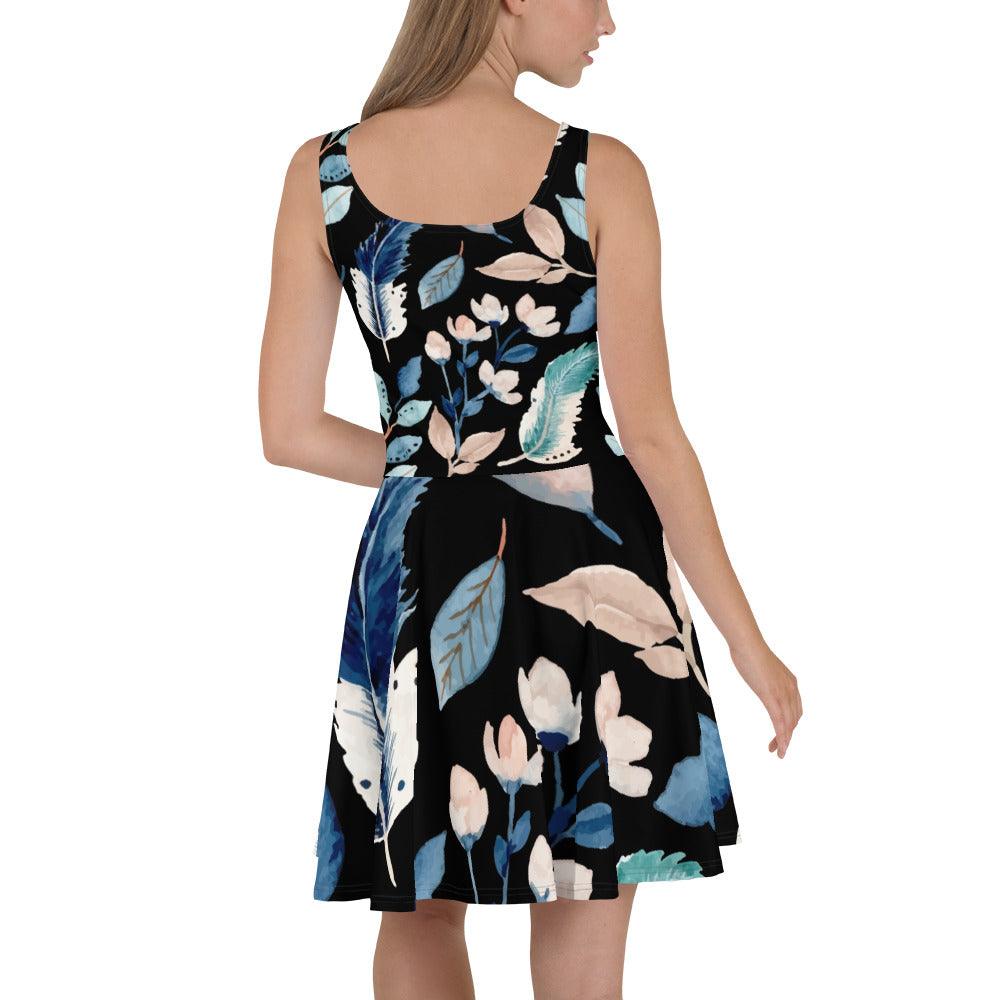 Hippo - All over print Skater Dress - Hippo