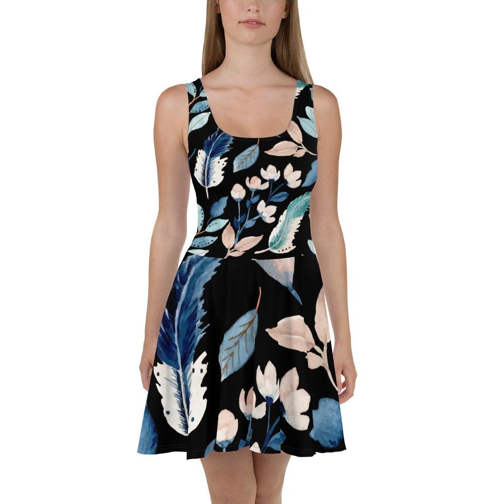 Hippo - All over print Skater Dress - Hippo