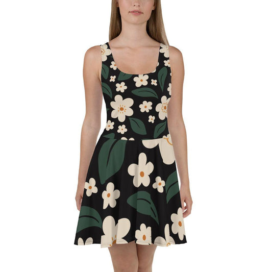 Hippo - All over print Skater Dress - Hippo