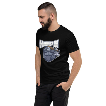 Hippo - Men's premium graphic t-shirt - Hippo