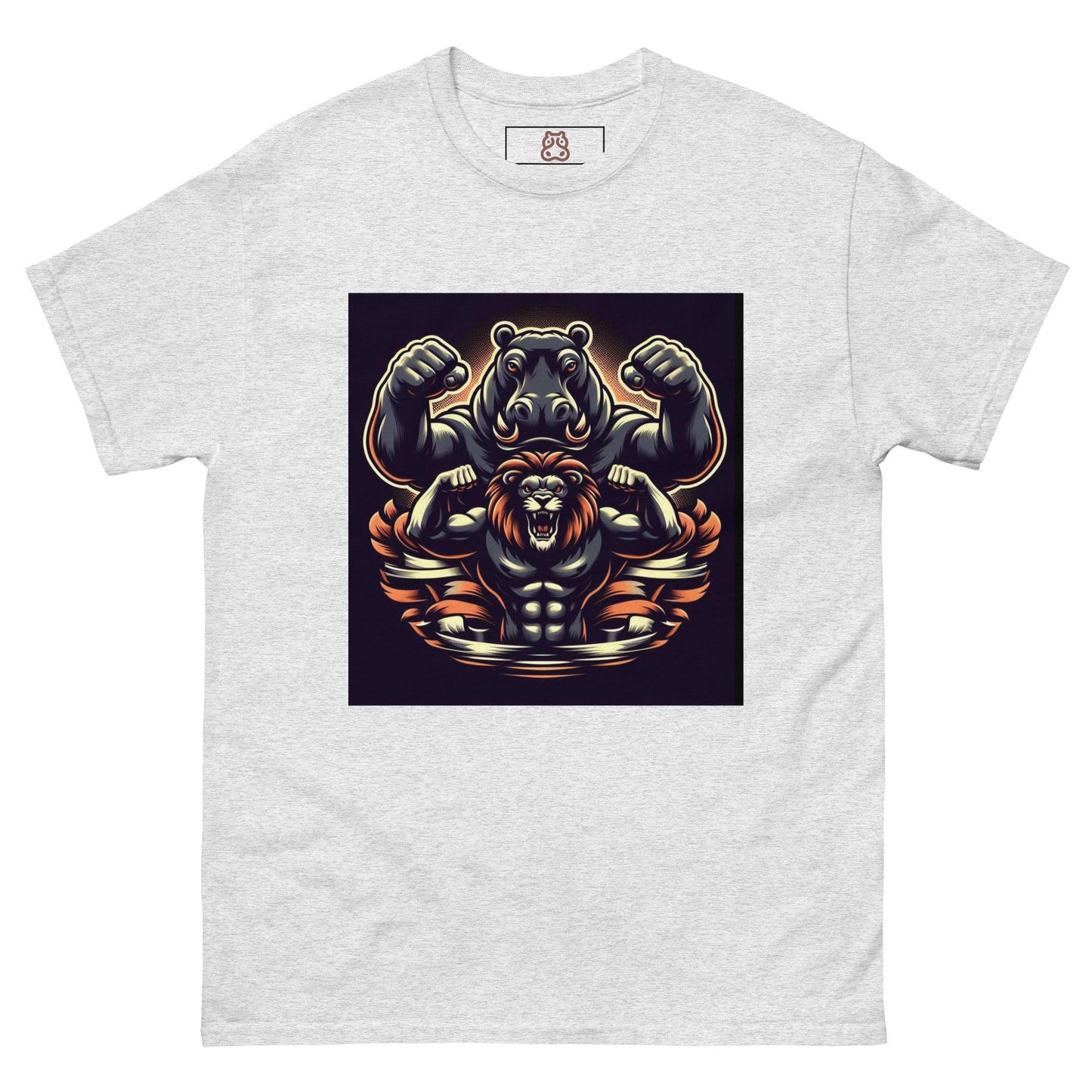 Hippo - Men's premium graphic t-shirt - Hippo