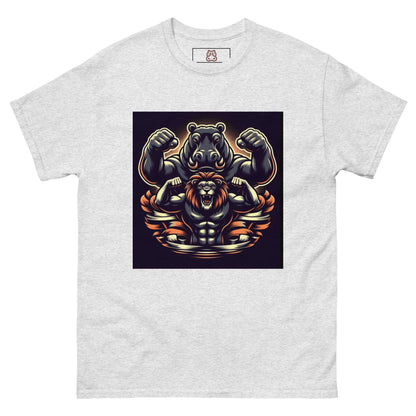 Hippo - Men's premium graphic t-shirt - Hippo