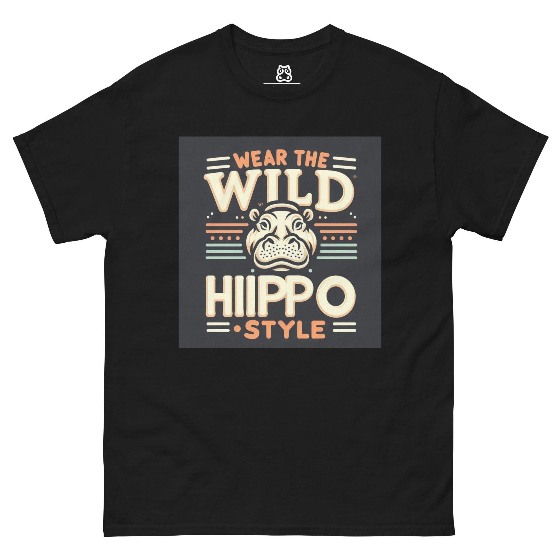 Hippo - Women's wear the wild hippo style graphic premium t-shirt - Hippo