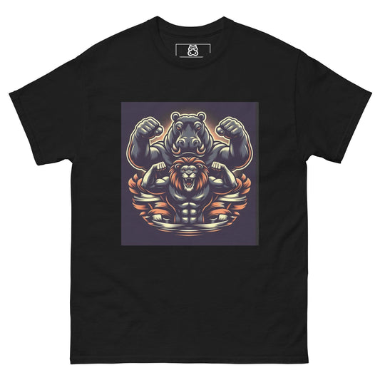 Hippo - Men's premium graphic t-shirt - Hippo