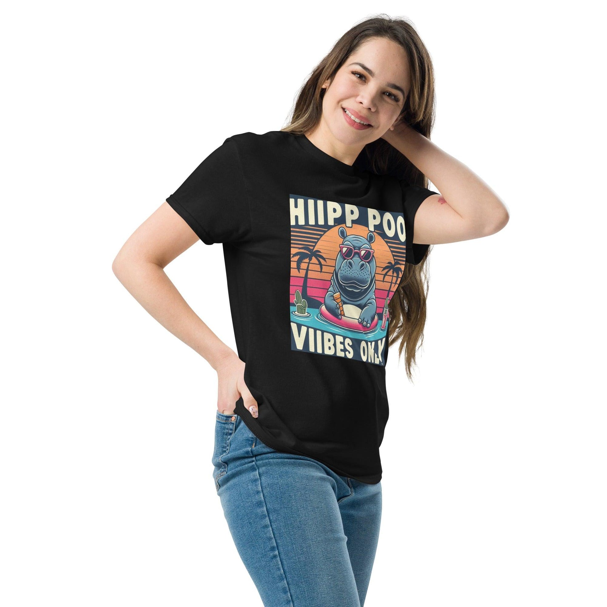 Hippo - Women's premium graphic t-shirt - Hippo