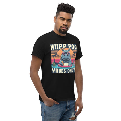 Hippo - Men's premium graphic t-shirt - Hippo