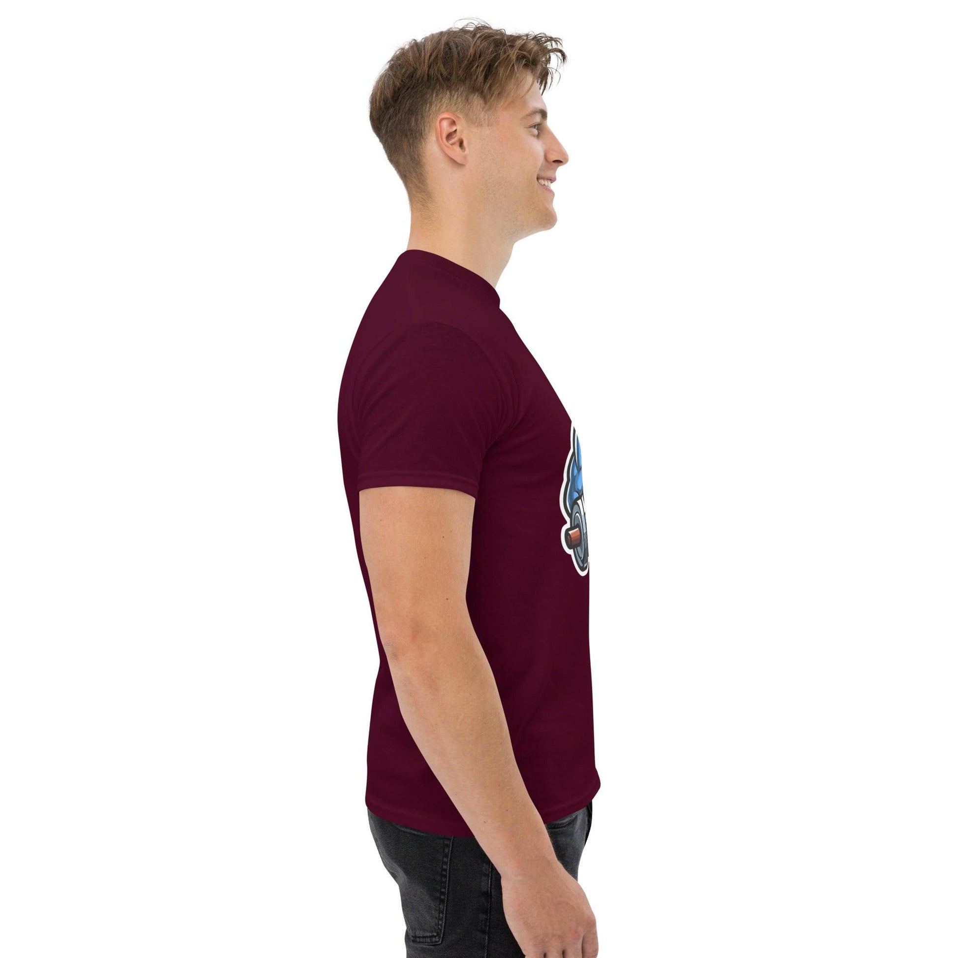 Hippo - Men's gym premium graphic t-shirt - Hippo