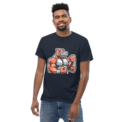 Hippo - Men's premium graphic t-shirt - Hippo