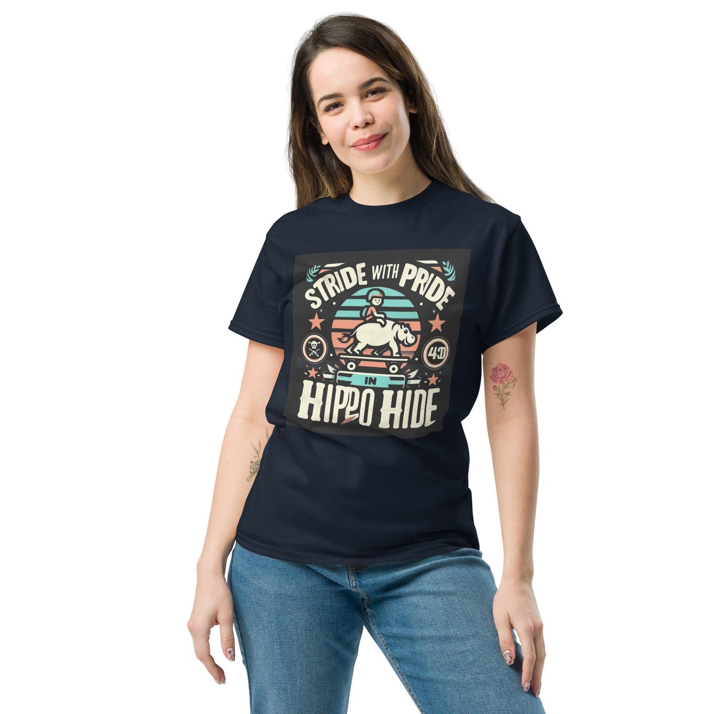 Hippo - Women's graphic premium t-shirt - Hippo