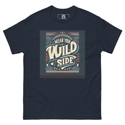 Hippo - Women's Wear Your Wild Side graphic premium t-shirt - Hippo