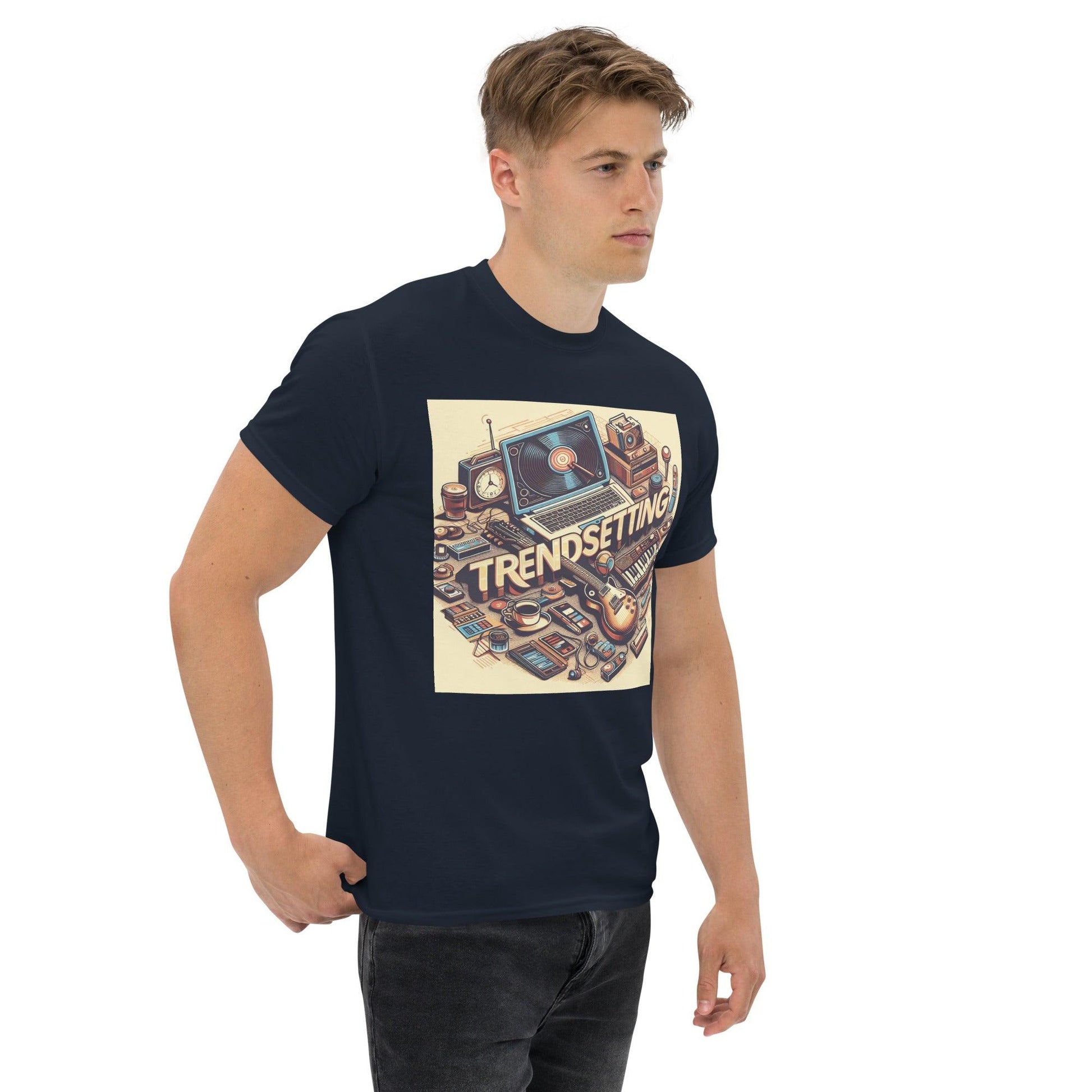 Hippo - Men's Trendsetting graphic premium t-shirt - Hippo