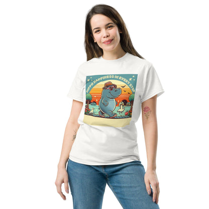 Hippo - Women's premium graphic t-shirt - Hippo