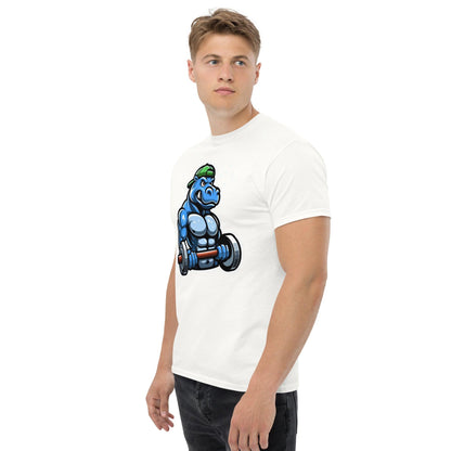 Hippo - Men's gym premium graphic t-shirt - Hippo