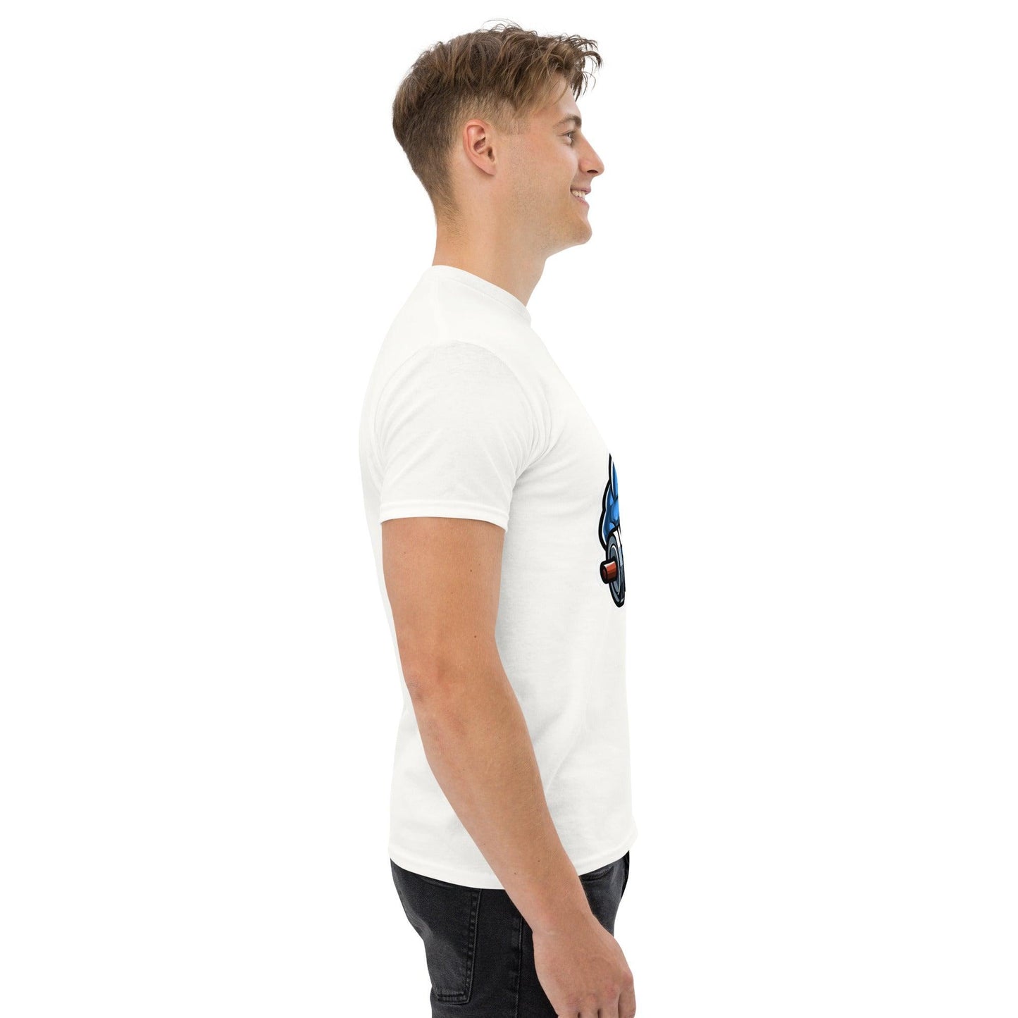 Hippo - Men's gym premium graphic t-shirt - Hippo