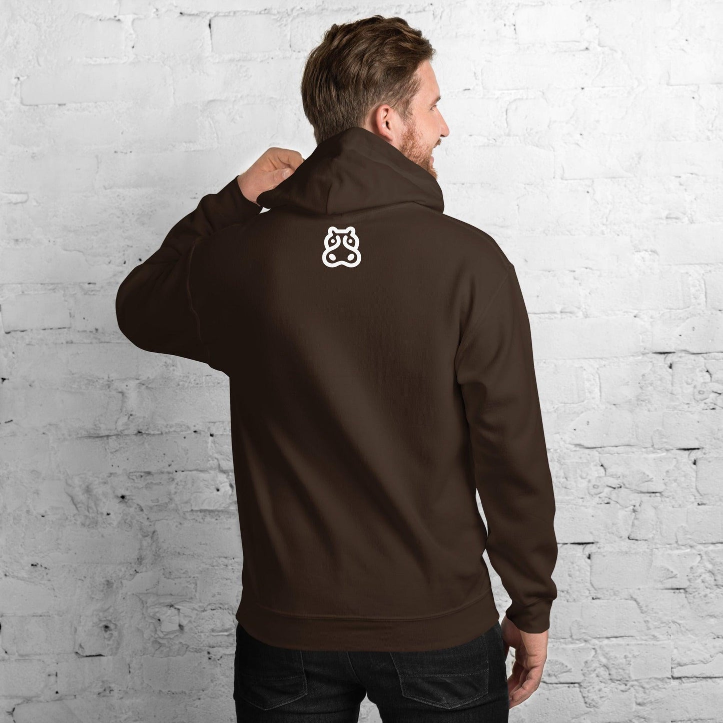 Hippo - Men's Graphic Hoodie - Hippo