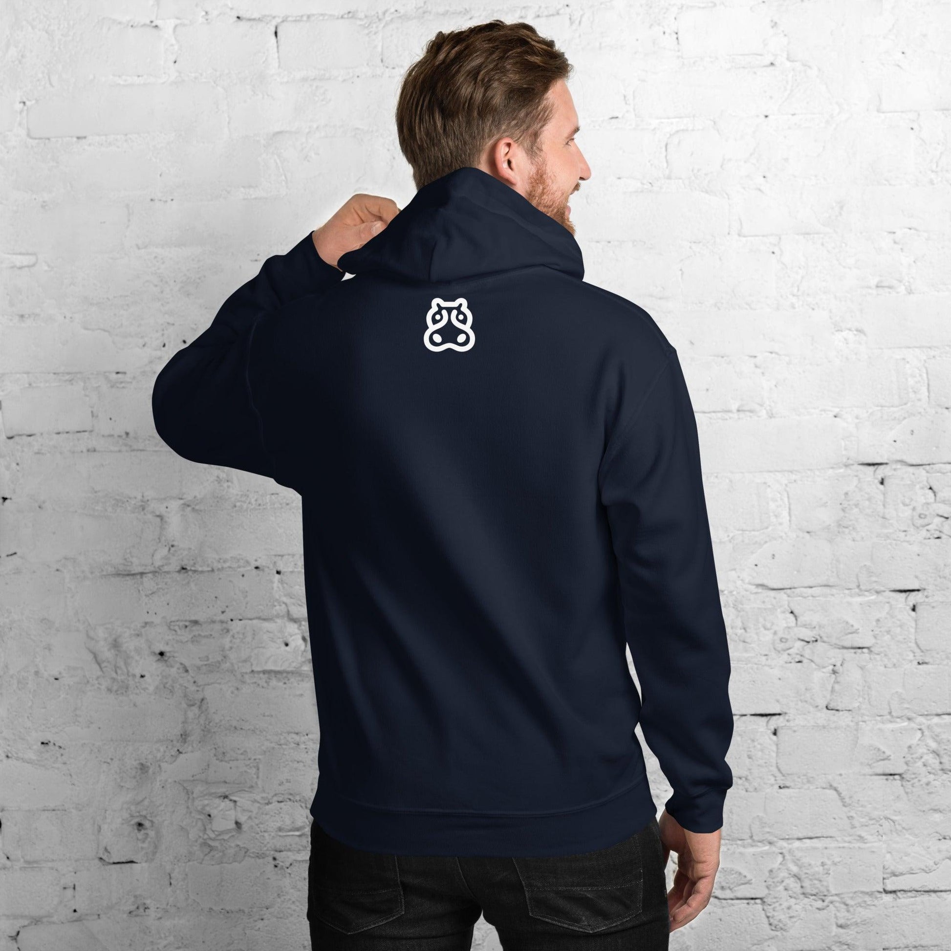 Hippo - Men's Graphic Hoodie - Hippo