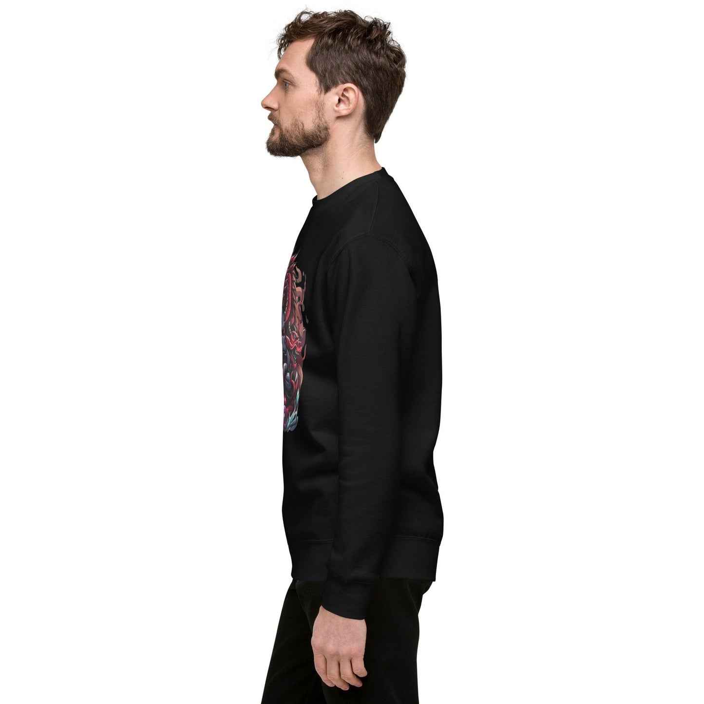 Hippo - Men's Graphic Sweatshirt - Hippo