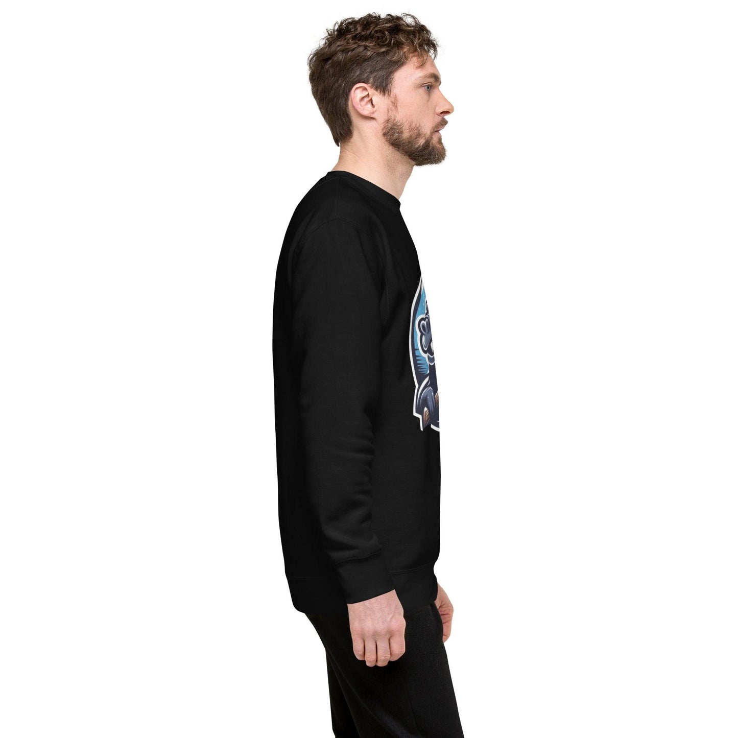 Hippo - Men's Graphic Sweatshirt - Hippo