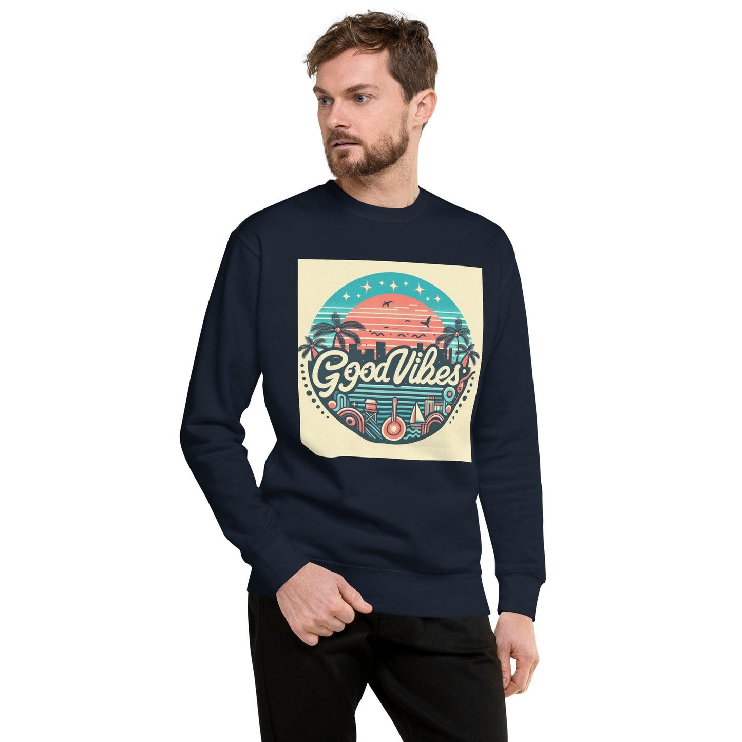 Hippo - Men's Graphic Sweatshirt - Hippo