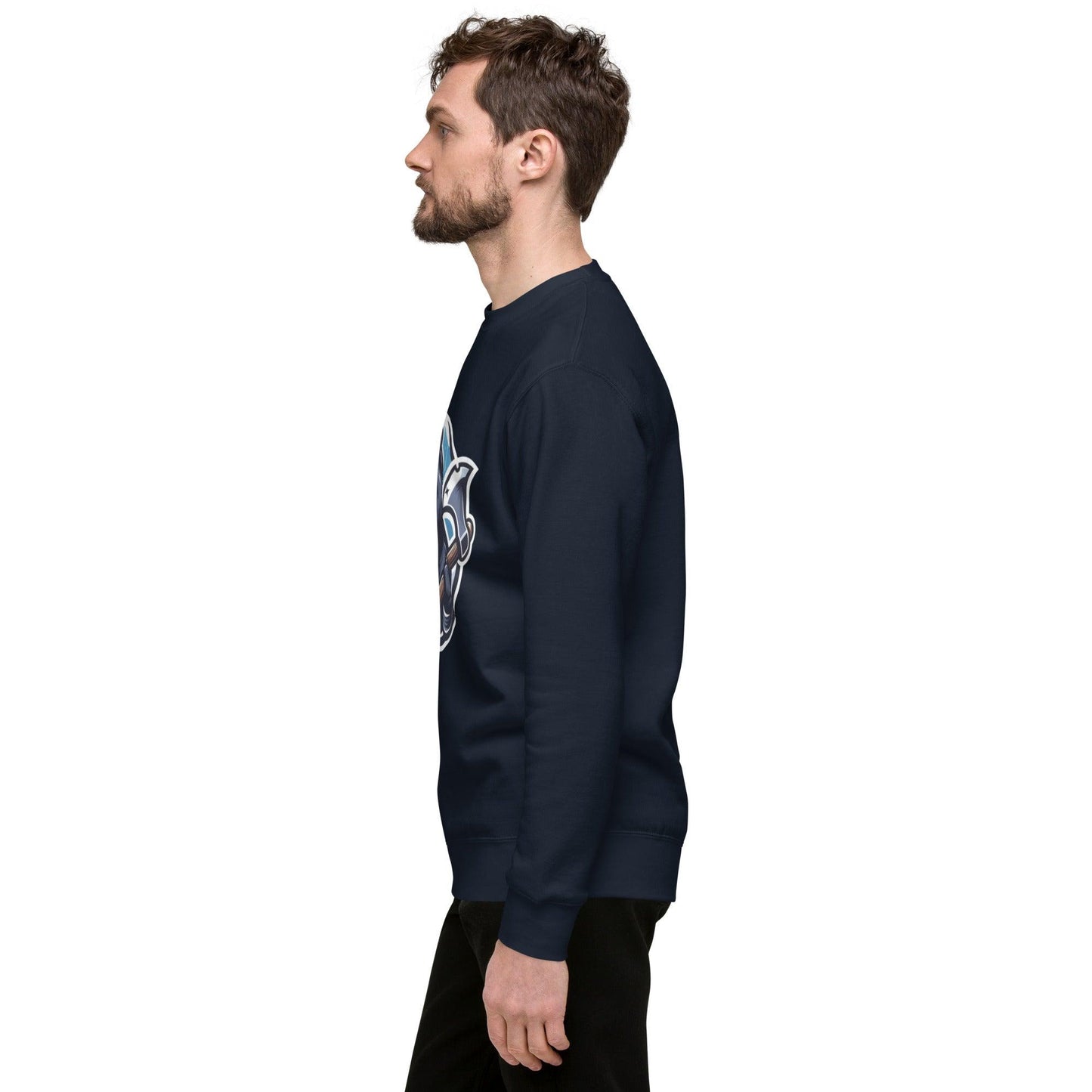 Hippo - Men's Graphic Sweatshirt - Hippo