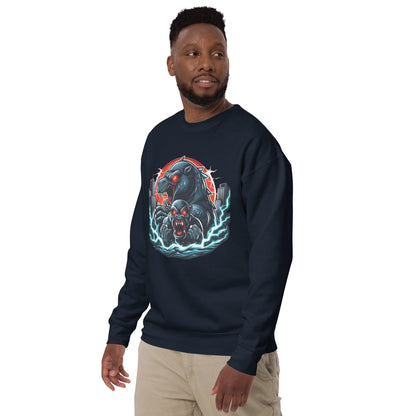 Hippo - Men's Graphic Sweatshirt - Hippo