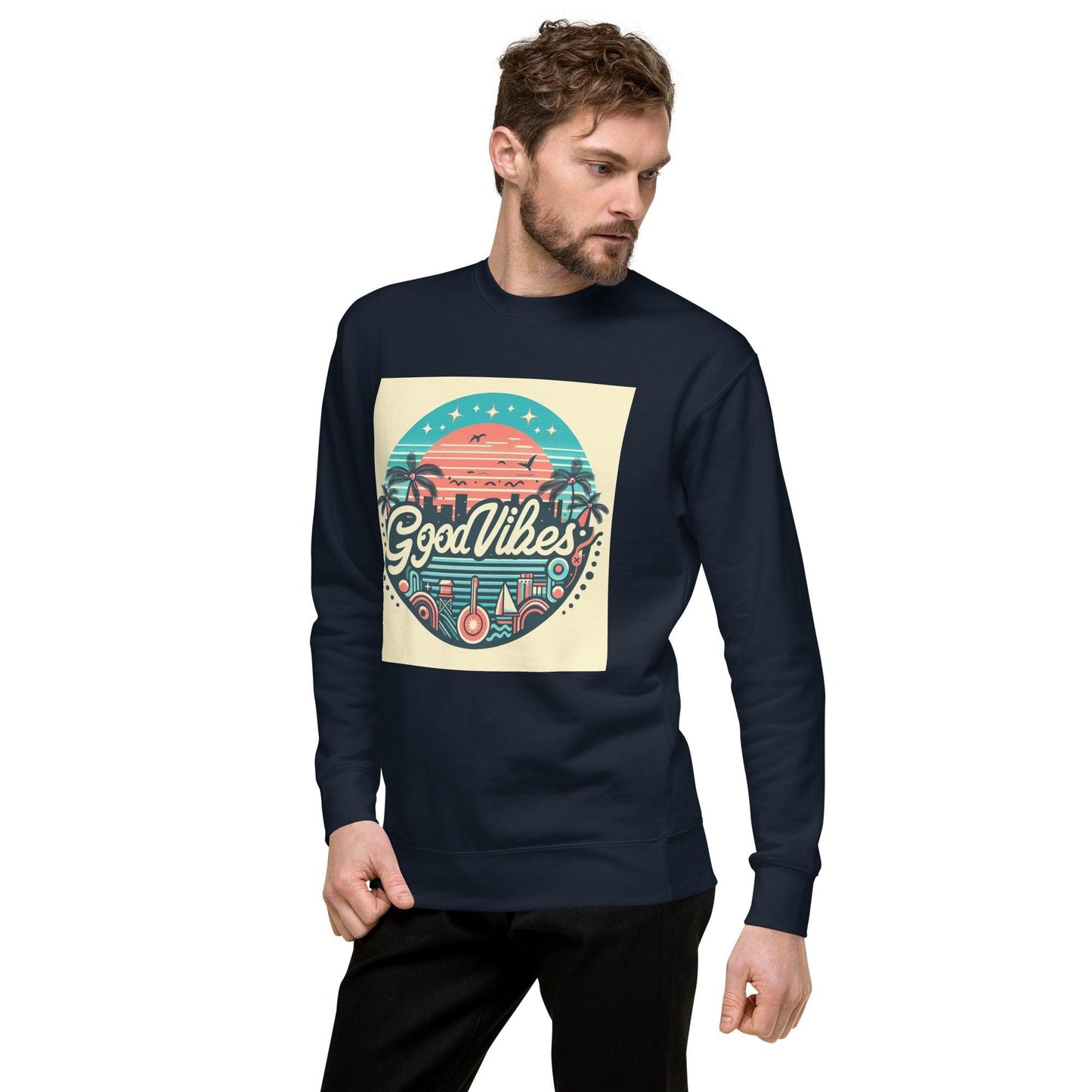 Hippo - Men's Graphic Sweatshirt - Hippo