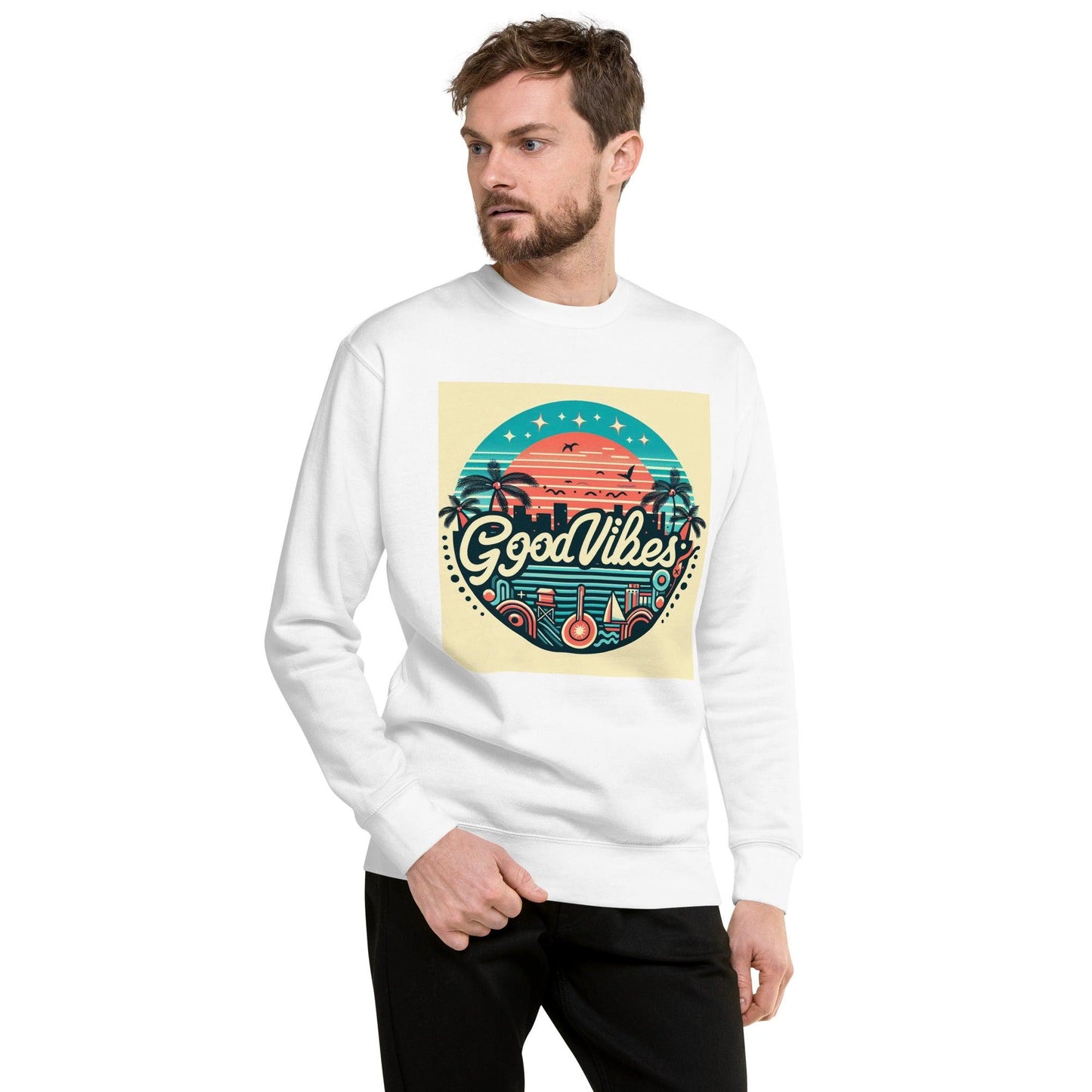 Hippo - Men's Graphic Sweatshirt - Hippo