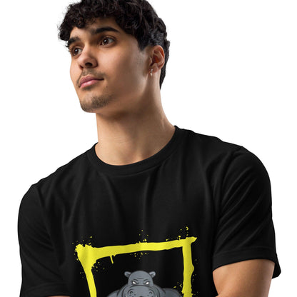 Hippo - Men's staple eco t-shirt - Hippo