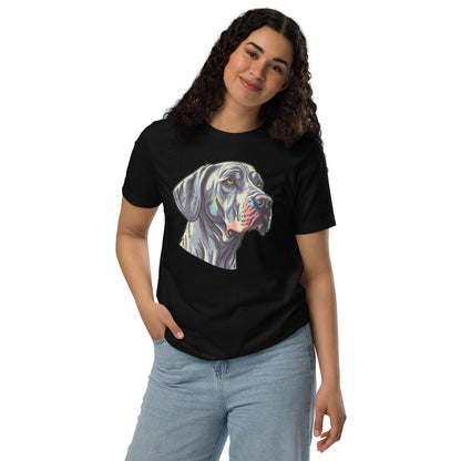 Hippo - Women's dog graphic staple eco t-shirt - Hippo