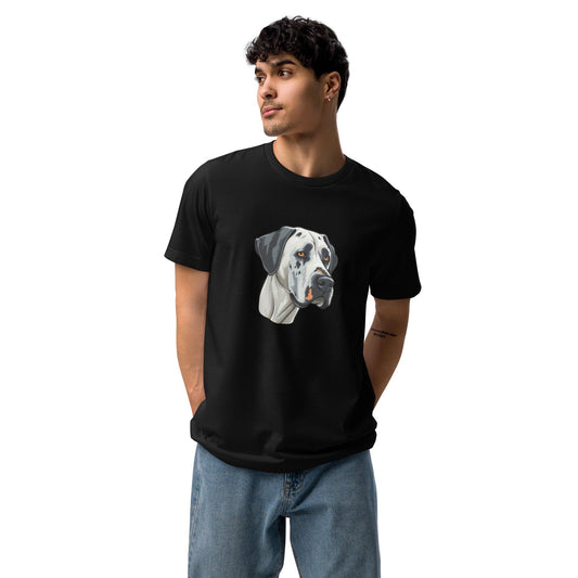 Hippo – Men’s dog graphic staple eco t-shirt - Hippo