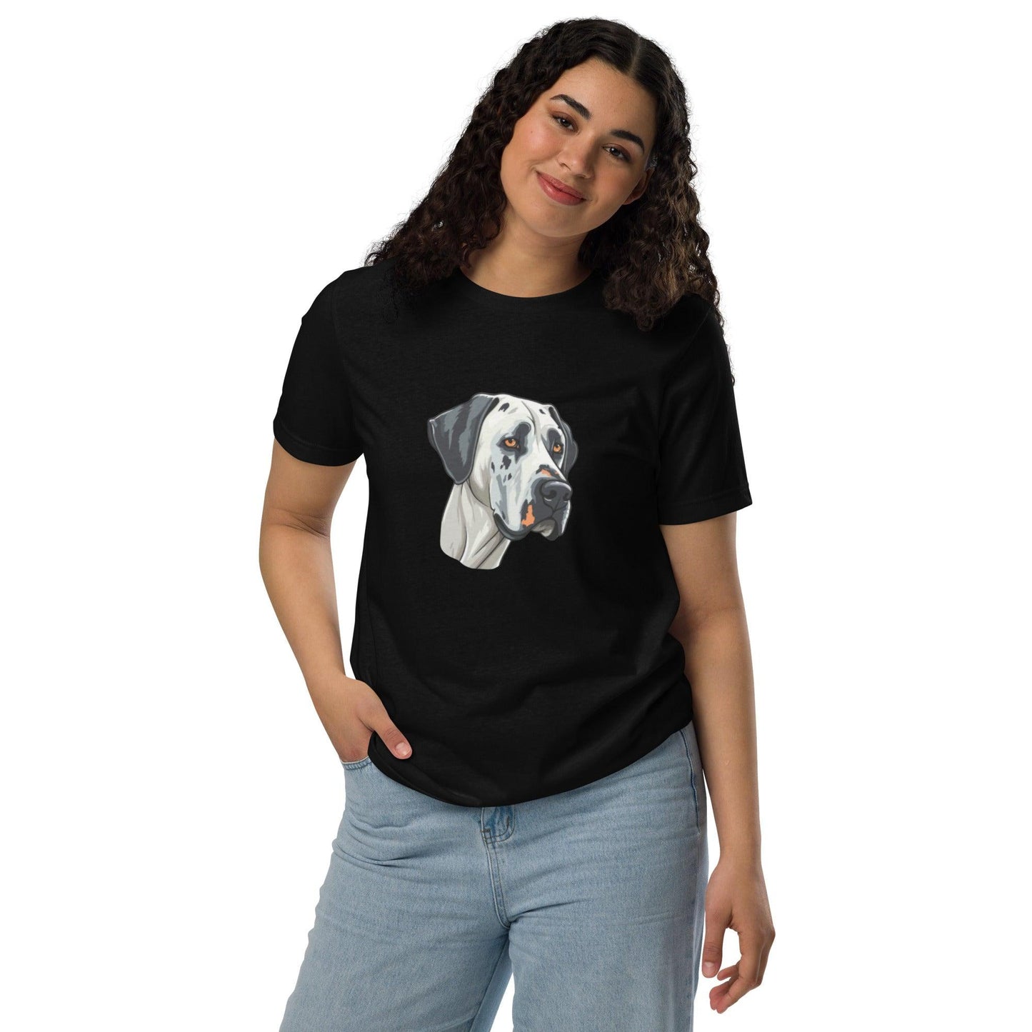 Hippo – Women’s dog graphic staple eco t-shirt - Hippo