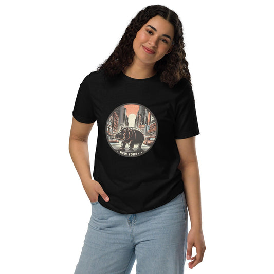 Hippo - Women's New York staple eco t-shirt - Hippo