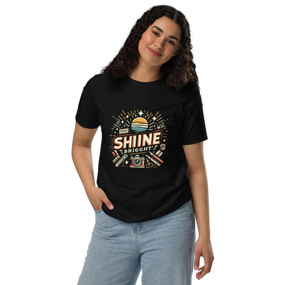 Hippo - Women Shine Bright staple eco t-shirt - Hippo