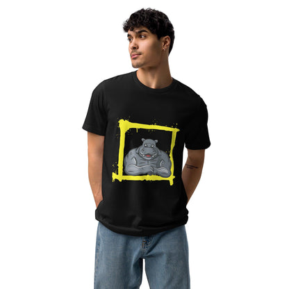 Hippo - Men's staple eco t-shirt - Hippo