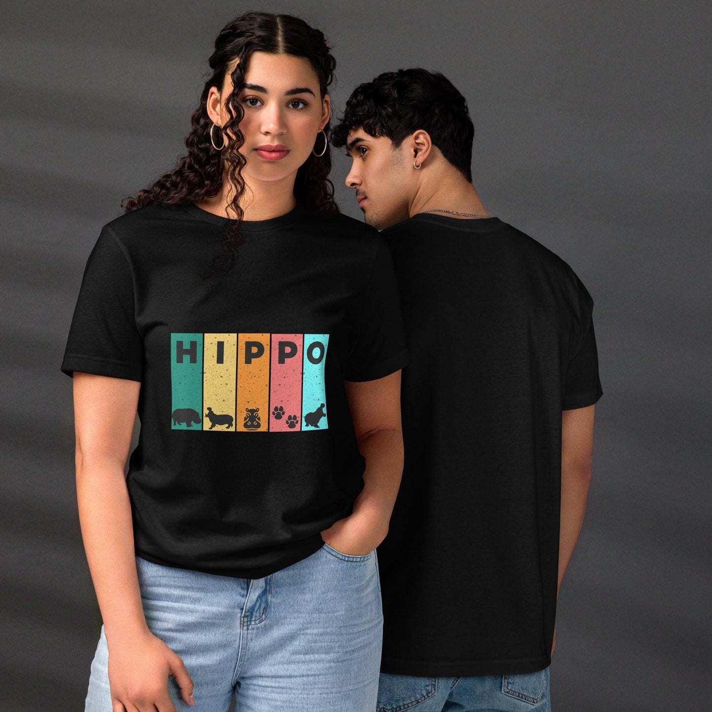 Hippo - Unisex premium graphic t-shirt - Hippo