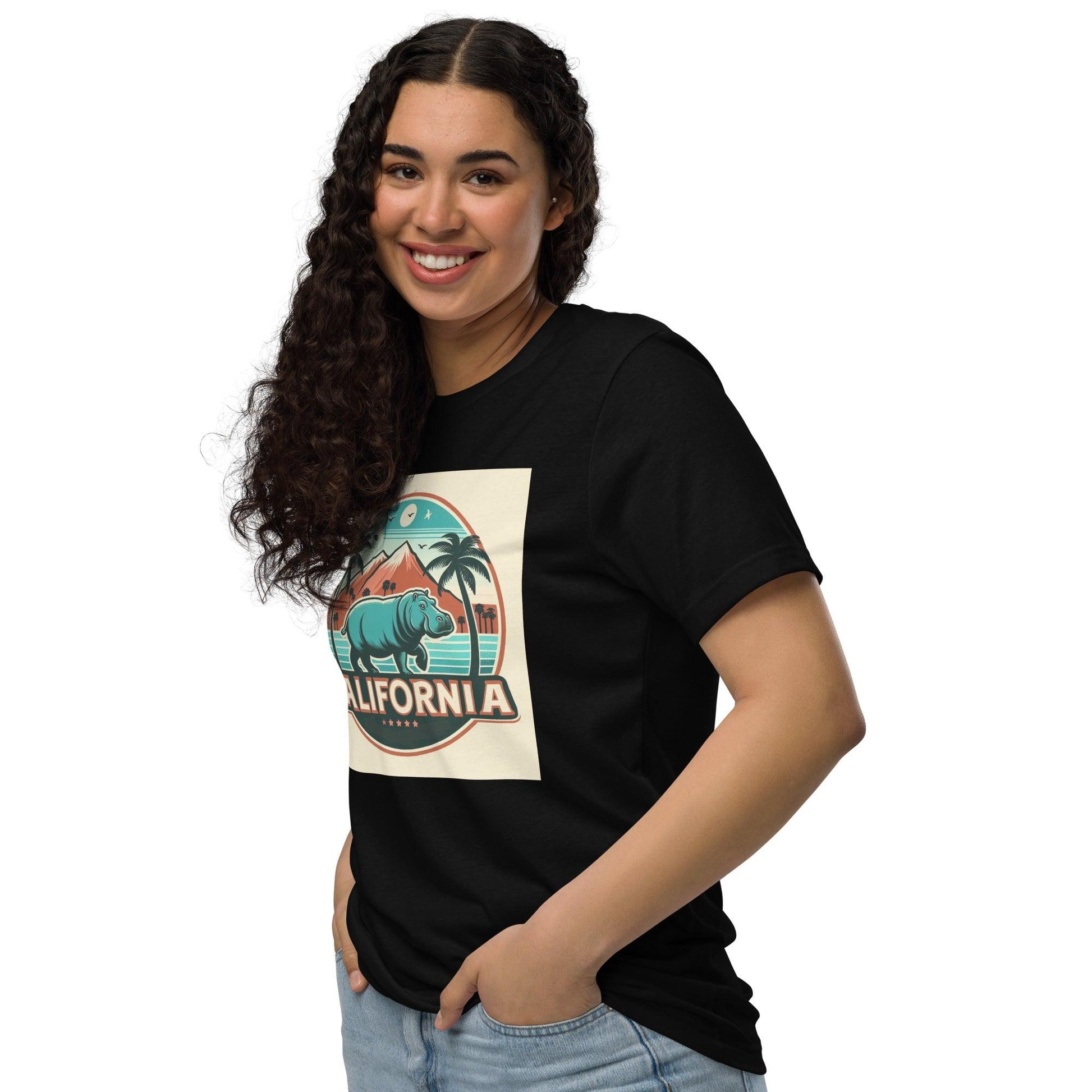 Hippo - Women's California staple eco t-shirt - Hippo