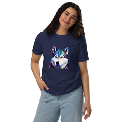 Hippo - women husky graphic staple eco t-shirt - Hippo