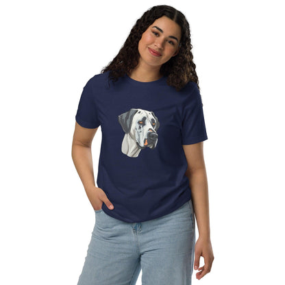 Hippo – Women’s dog graphic staple eco t-shirt - Hippo