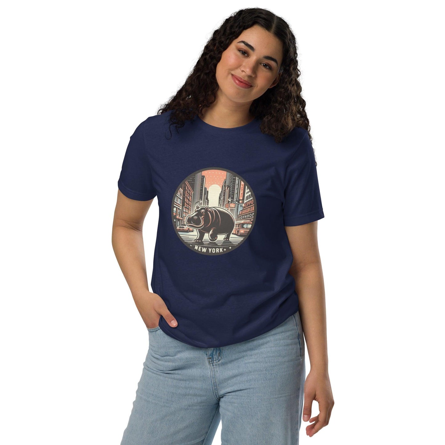 Hippo - Women's New York staple eco t-shirt - Hippo