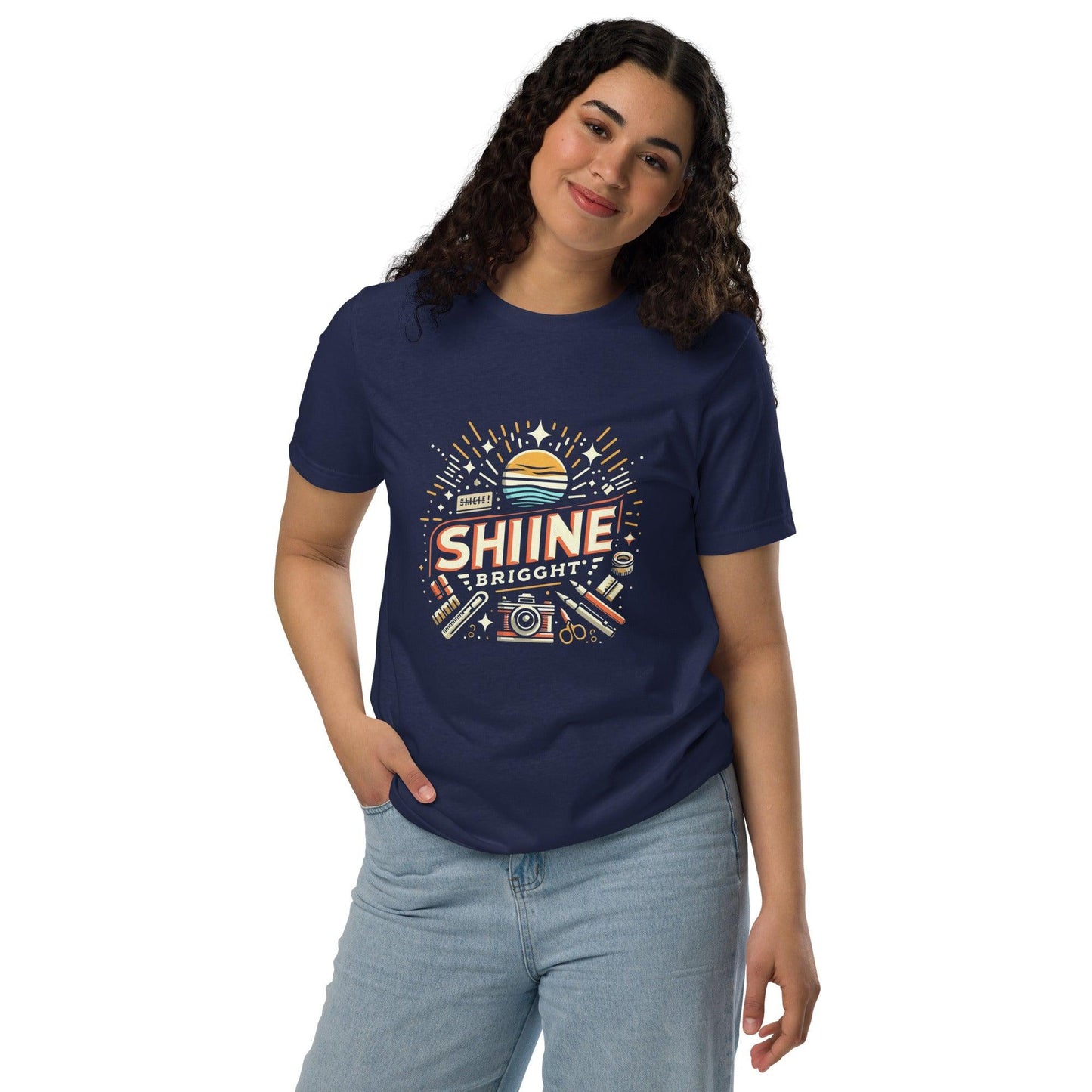 Hippo - Women Shine Bright staple eco t-shirt - Hippo