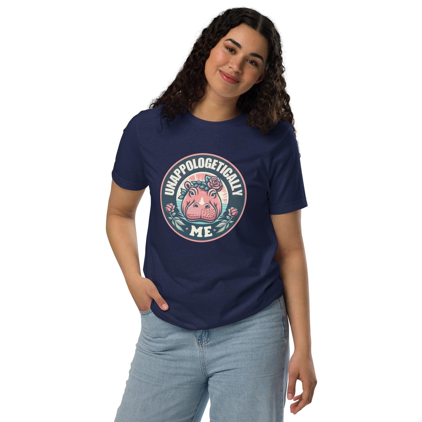 Hippo - Women Unapologetically me staple eco t-shirt - Hippo