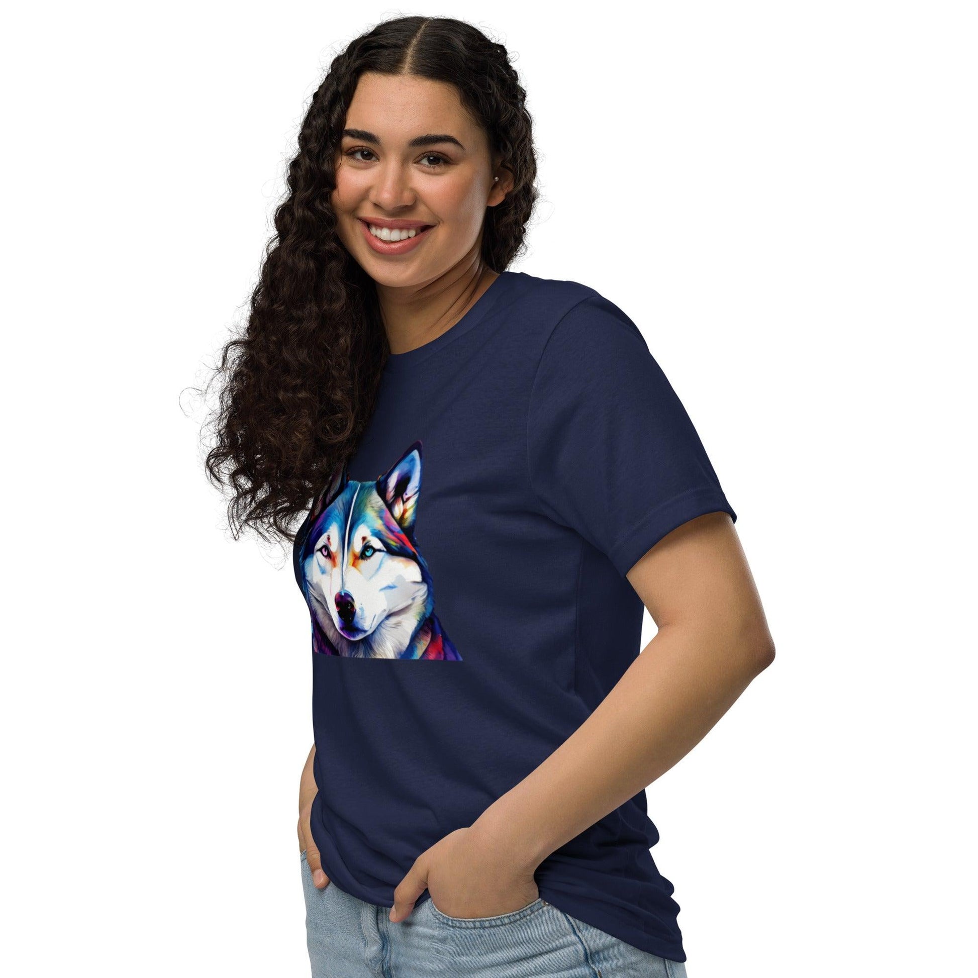 Hippo - women husky graphic staple eco t-shirt - Hippo